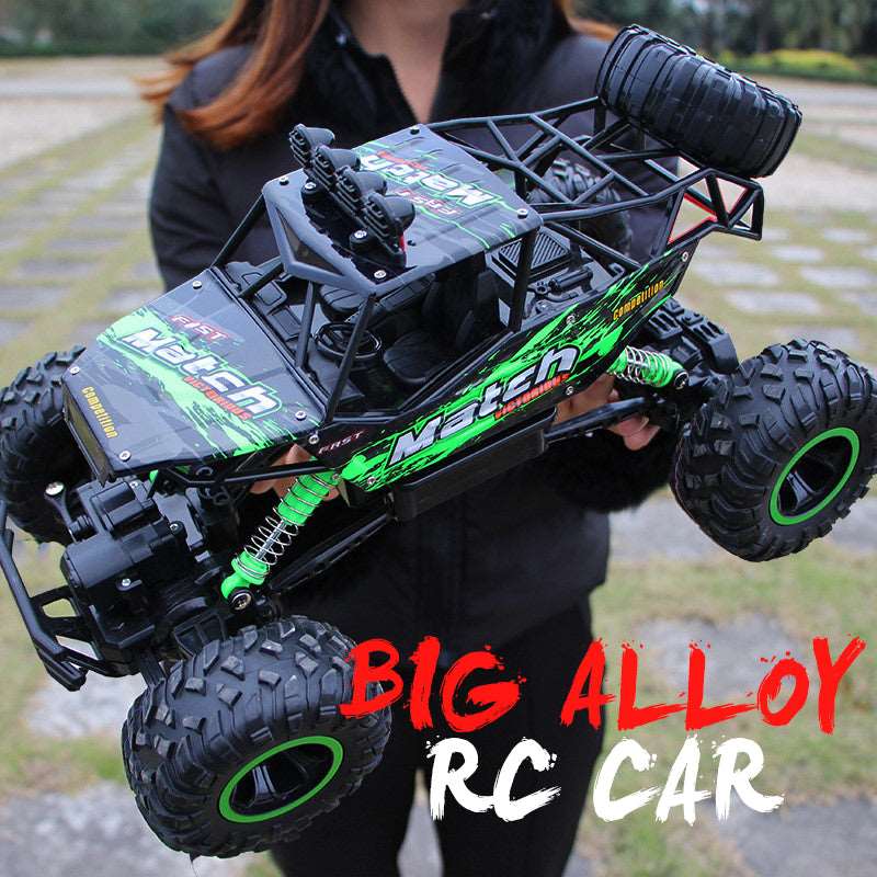 4WD RC Car With Led Lights 2.4G Radio Remote Control Cars Buggy Off-Road Control Trucks - TheWellBeing4All