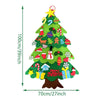 DIY Felt Christmas Tree Merry Christmas Decorations - TheWellBeing4All