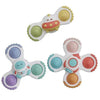 Suction Cups Spinning Top Toy For Baby Infant Insect Gyro Relief Stress Educational Toys Suction Rotating Rattle Sets Bath Toys - TheWellBeing4All