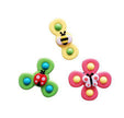 Suction Cups Spinning Top Toy For Baby Infant Insect Gyro Relief Stress Educational Toys Suction Rotating Rattle Sets Bath Toys - TheWellBeing4All