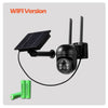 Solar IP Camera WiFi Outdoor Waterproof PIR Detection Two Way Audio Video Surveillance Camera - TheWellBeing4All