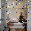 4M Star Xmas Tree Paper Garland Merry Christmas Decorations - TheWellBeing4All