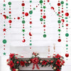 4M Star Xmas Tree Paper Garland Merry Christmas Decorations - TheWellBeing4All