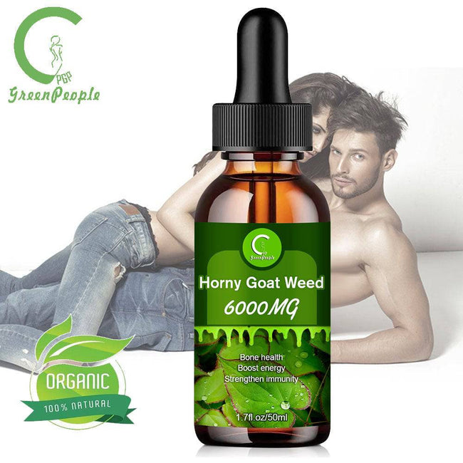 Natural Horny Goat Weed /Epimedium Extract Aphrodisiac-Drops Improving Male sexual Function Tonifying Kidney - TheWellBeing4All