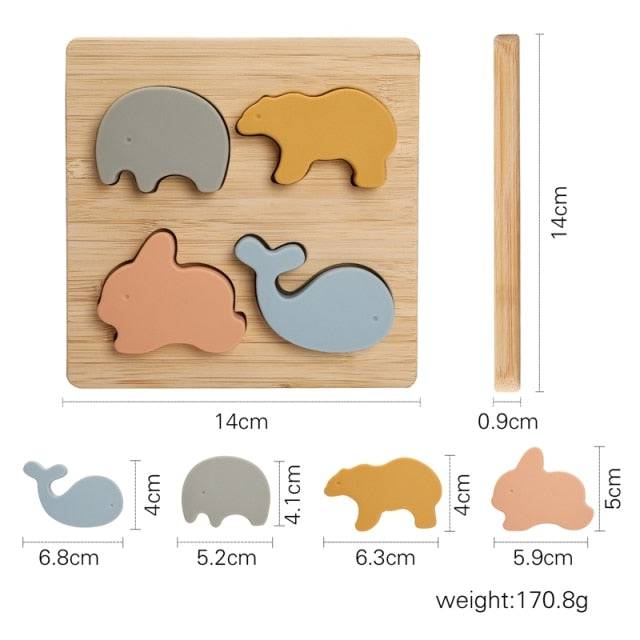 Wooden Baby toys Stars Moon Balance Blocks Board - TheWellBeing4All