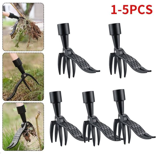 Metal Weeder the Stand Up Weed Puller Tool Claw Weeder Root Remover - TheWellBeing4All