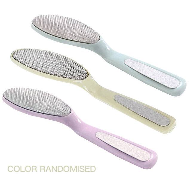 Professional Foot Scraper Stainless Steel Foot Care Pedicure Scraper Portable Nail Clipper Exfoliating Tool