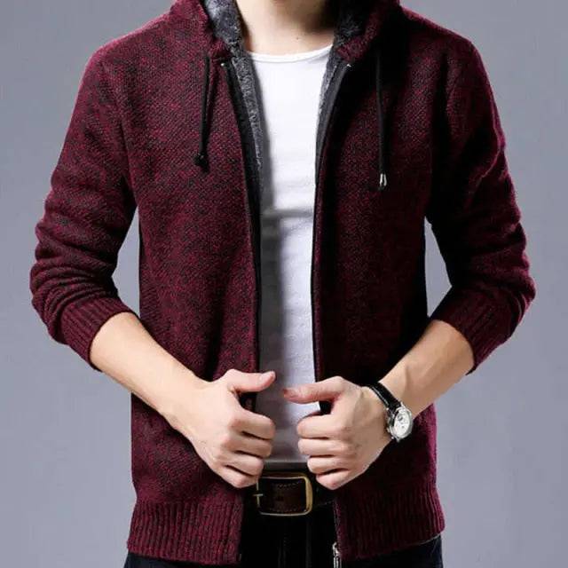 Cardigan Sweaters Man Casual Knitwear Sweater coat male clothe - TheWellBeing4All