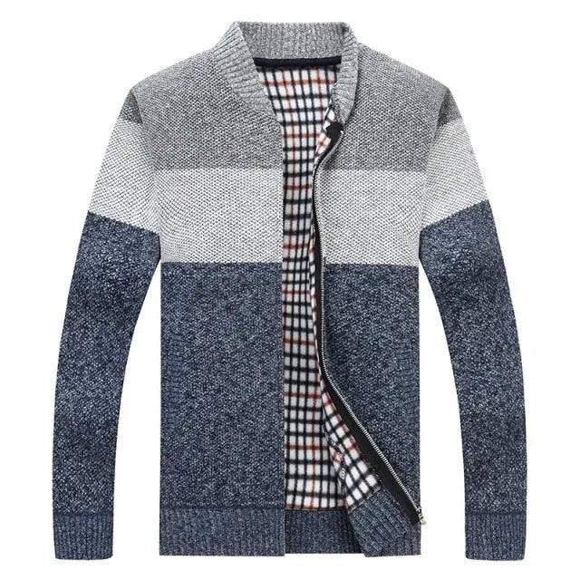 Cardigan Sweaters Man Casual Knitwear Sweater coat male clothe - TheWellBeing4All