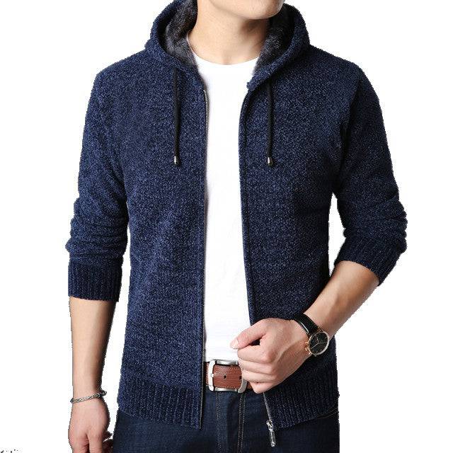 Cardigan Sweaters Man Casual Knitwear Sweater coat male clothe - TheWellBeing4All