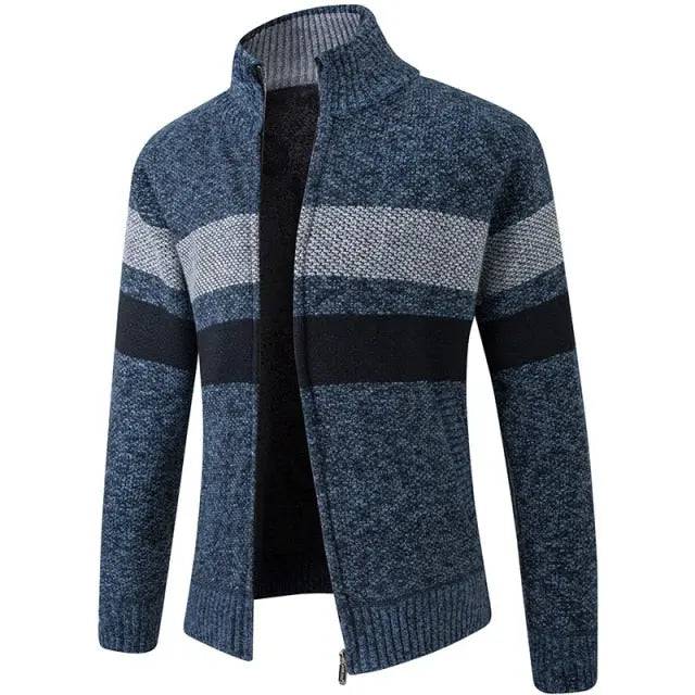 Cardigan Sweaters Man Casual Knitwear Sweater coat male clothe - TheWellBeing4All