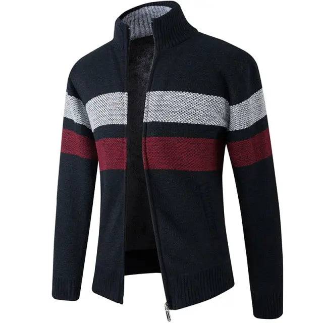 Cardigan Sweaters Man Casual Knitwear Sweater coat male clothe - TheWellBeing4All