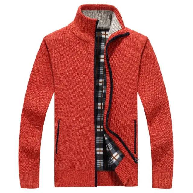 Cardigan Sweaters Man Casual Knitwear Sweater coat male clothe - TheWellBeing4All