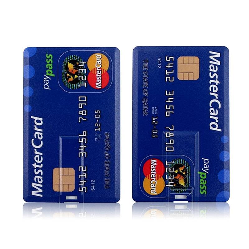 USB Flash Drive High Speed Bank Credit Card - TheWellBeing4All