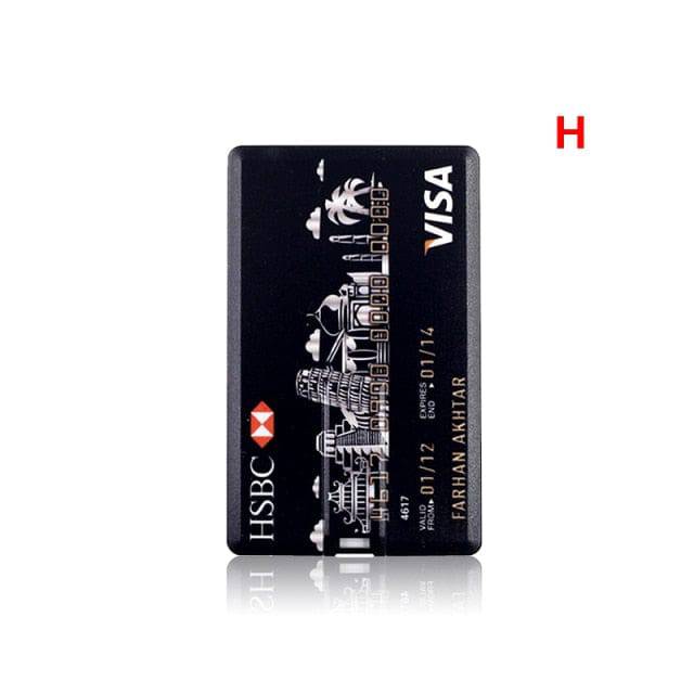 USB Flash Drive High Speed Bank Credit Card - TheWellBeing4All