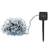 LED Peach Flower String Lamp Solar Luz Outdoor Lighting - TheWellBeing4All