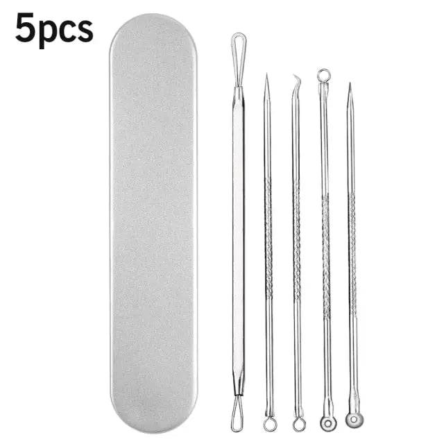 Acne Blackhead Removal Needles Black Dots Pore Cleaner Deep Cleansing Tool Face Skin care - TheWellBeing4All