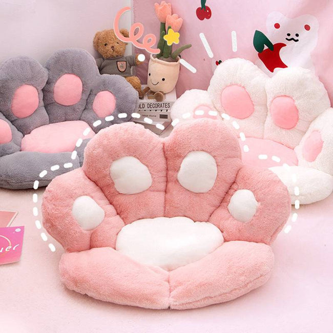 TheWellBeing ™ Soft Paw Pillow Animal Seat Cushion Stuffed Plush Sofa Indoor Floor Home Chair Decor - TheWellBeing4All