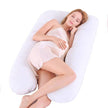 Pregnancy Pillow Case Cotton Sleeping Support Pillow Cover For Pregnant Women Washable Side Sleeper Maternity Pillowcase - TheWellBeing4All