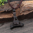 Handmade Ethnic Ebony Exaggerated Long Sweater Chain Pendant necklace - TheWellBeing4All