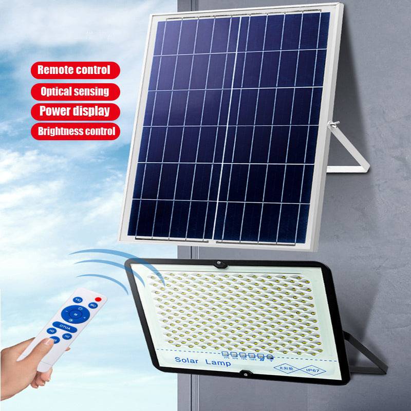 With Cable  Solar Led  Light Panel  5meter Cable Garden  Outdoor Lamp Street Night Light Solar Outdoor Lamp Solar Flood  Lamp - TheWellBeing4All