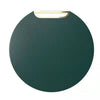 Gold-plated Thickened Cutting Board Non-slip Anti-mildew Pe Plastic Round Rotatable Green Sticky Board Pad Cutting Board - TheWellBeing4All