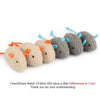 6pcs Mix Pet Toy Catnip Mice Cats Toys Fun Plush Mouse Cat Toy For Kitten - TheWellBeing4All