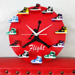 Wall Clocks Living Room Decoration 30cm Small Basketball Shoes - TheWellBeing4All