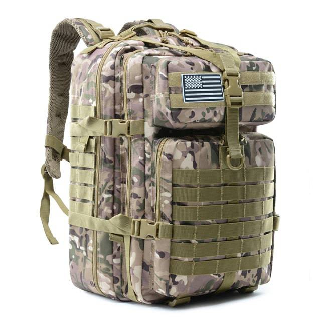 Military Tactical Backpack Training Gym Fitness Bag Man Outdoor Hiking Camping Travel Rucksack Trekking Army Molle  Backpack - TheWellBeing4All