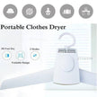 Mini Portable Electric Clothes Dryer Rack Smart Hang - TheWellBeing4All