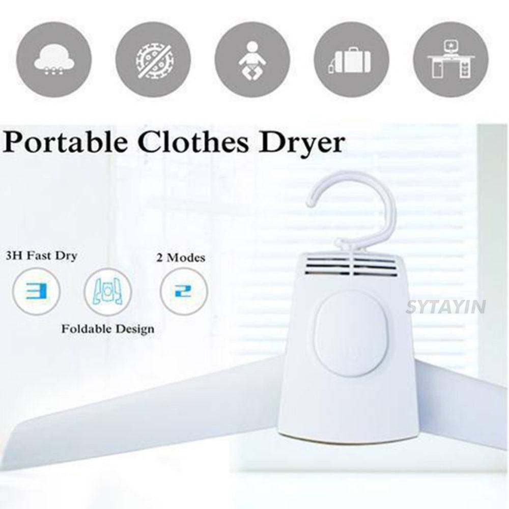 Mini Portable Electric Clothes Dryer Rack Smart Hang - TheWellBeing4All