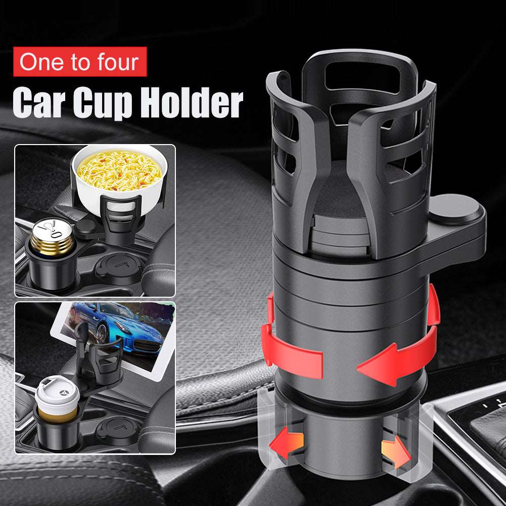 4 In 1 Multifunctional Adjustable Car Cup Holder Expander - TheWellBeing4All