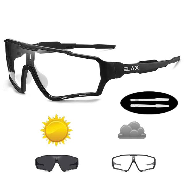 Photochromic Sunglasses Sports Bike Glasses Men Women Mtb Bicycle Eyewear - TheWellBeing4All