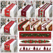 Christmas Table Runner Cloth - Festive Merry Christmas Home Decoration for Xmas Ornament - TheWellBeing4All