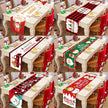 Christmas Table Runner Cloth - Festive Merry Christmas Home Decoration for Xmas Ornament - TheWellBeing4All