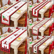 Christmas Table Runner Cloth - Festive Merry Christmas Home Decoration for Xmas Ornament - TheWellBeing4All