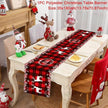 Christmas Table Runner Cloth - Festive Merry Christmas Home Decoration for Xmas Ornament - TheWellBeing4All