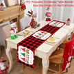 Christmas Table Runner Cloth - Festive Merry Christmas Home Decoration for Xmas Ornament - TheWellBeing4All