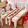 Christmas Table Runner Cloth - Festive Merry Christmas Home Decoration for Xmas Ornament - TheWellBeing4All