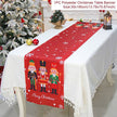 Christmas Table Runner Cloth - Festive Merry Christmas Home Decoration for Xmas Ornament - TheWellBeing4All