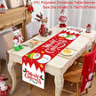 Christmas Table Runner Cloth - Festive Merry Christmas Home Decoration for Xmas Ornament - TheWellBeing4All