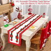 Christmas Table Runner Cloth - Festive Merry Christmas Home Decoration for Xmas Ornament - TheWellBeing4All