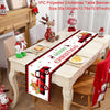 Christmas Table Runner Cloth - Festive Merry Christmas Home Decoration for Xmas Ornament - TheWellBeing4All