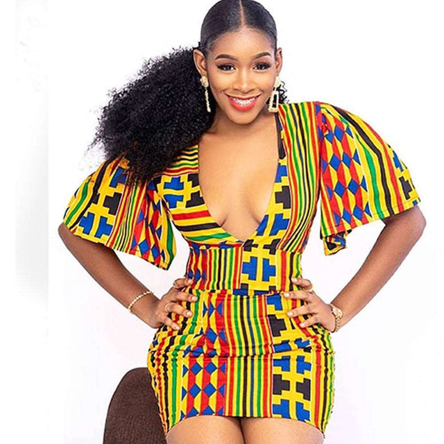 African wax dress - TheWellBeing4All