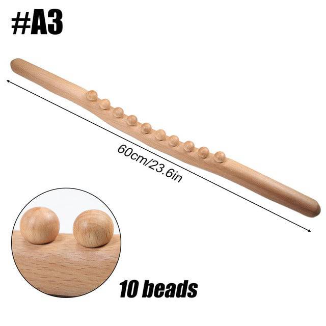 Wooden Scraping Stick Muscle Relaxation Massage Tool - TheWellBeing4All