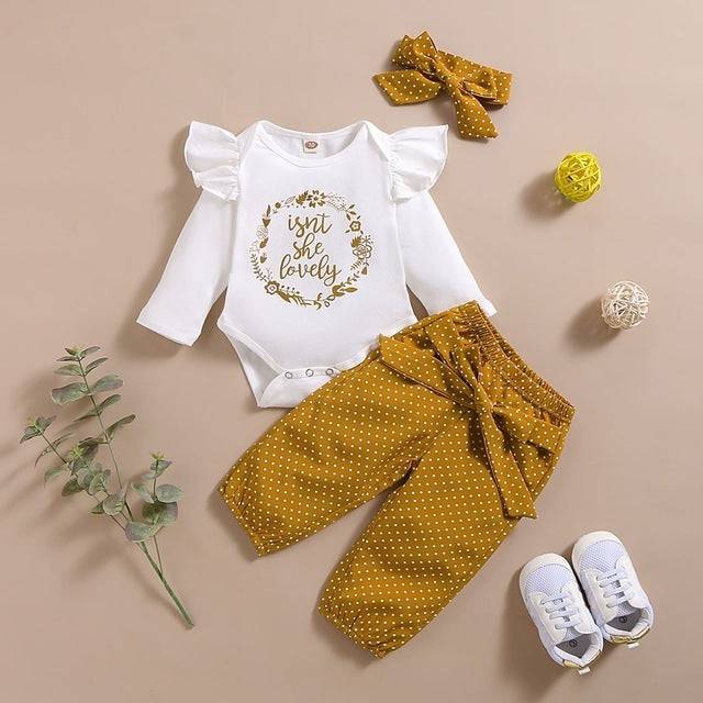 3 Months Baby Girl Clothes Toddler Girl Outfits 6M - TheWellBeing4All