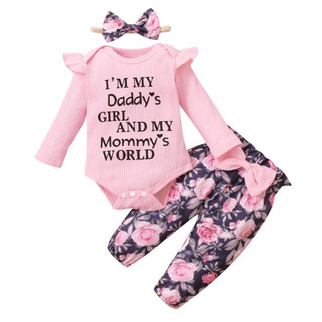 3 Months Baby Girl Clothes Toddler Girl Outfits 6M - TheWellBeing4All