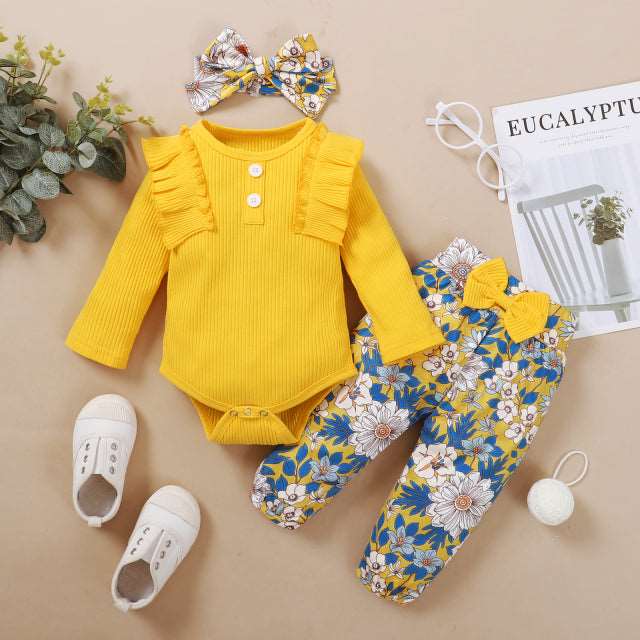 3 Months Baby Girl Clothes Toddler Girl Outfits 6M - TheWellBeing4All