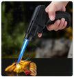 Spray Gun Long Flame Kitchen BBQ Torch  Fixed Fire Luxury  Big Jet Flame Cigar Gas Butane Lighter - TheWellBeing4All