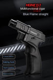 Spray Gun Long Flame Kitchen BBQ Torch  Fixed Fire Luxury  Big Jet Flame Cigar Gas Butane Lighter - TheWellBeing4All